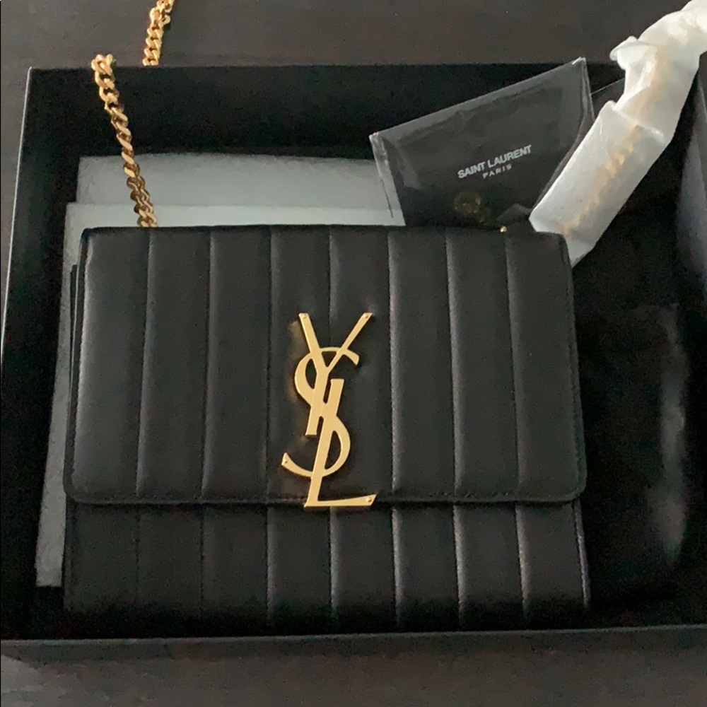 New with all tags YSL Vicky medium crossbody bag